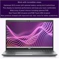 thumbnail image 3 of Dell Latitude 5540 Business Laptop, 15.6" IPS Touch Full HD , Intel CIntel Core i7-1365U ,64 DDR4 GB RAM , 1 TB PCIe SSD0 ,Fingerprint reader,Titan Gray ,Windows 11 Pro NPO Backpack, 3 of 5