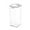 White, variant on SLYNSHome Miscellaneous Grains Barley Noodle Storage Jar Nut Candy Dry Storage Jar Transparent Buckle Dry Storage Jar