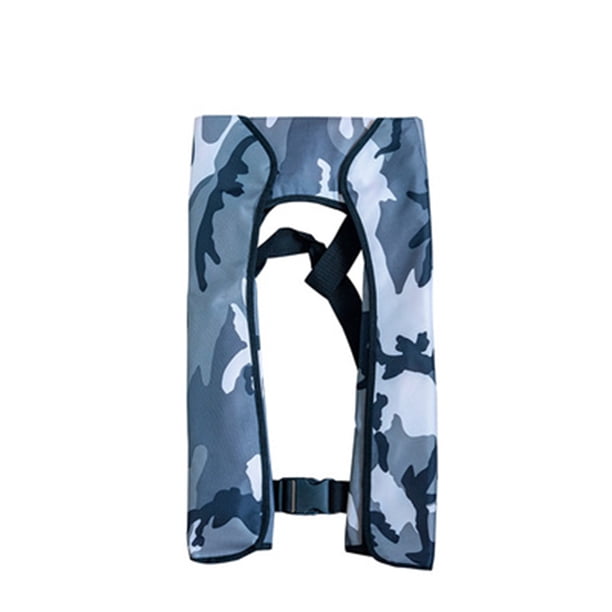 Chalecas de vida infladas automáticamente para adultos Traje de baño con cinta reflectante Buirnalda grande Colores Múltiples colores Resistencia a la presión Camuflaje gris gris Inevent OD003395-09