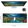 thumbnail image 2 of nygtbtfer Mountain Sky Water Mouse Pads , Eco Friendly Cloth with Neoprene Rubber Mouse Pad Desktop Mousepad Laptop Mousepads Comfortable Comput 31.5x11.8 in, 2 of 6