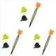 thumbnail image 1 of 3X Juego de Flotadores de Pesca de Carpa de PVC, Kit de de Pesca de Agua Dulce con Flotador Marcador y Accesorios, 1 of 5