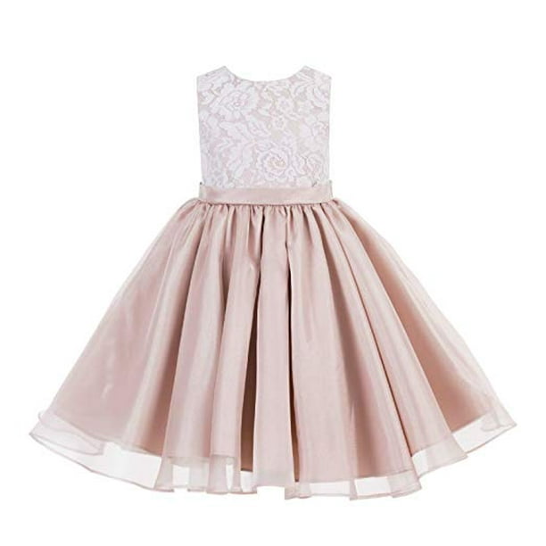 Lace Organza Flower Girl Dress Princess Dresses Special Occasion ...