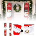 thumbnail image 1 of 1 Par De Adornos Navideños Para La Puerta Principal Adornos Navideños Parejas Navideñas Parejas Navideñas Bonitas Banderas Navideñas Para El Porche Ventanas Cuatro Estilos, 1 of 7