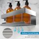 thumbnail image 3 of Shower Shelf Bathroom Shelf No Drilling Shower Shelf with Hook - Wall Mounted Shower - 304SUS Stainless Steel - for Kitchen, Bathroom, Office, Hotel (, 3 of 4
