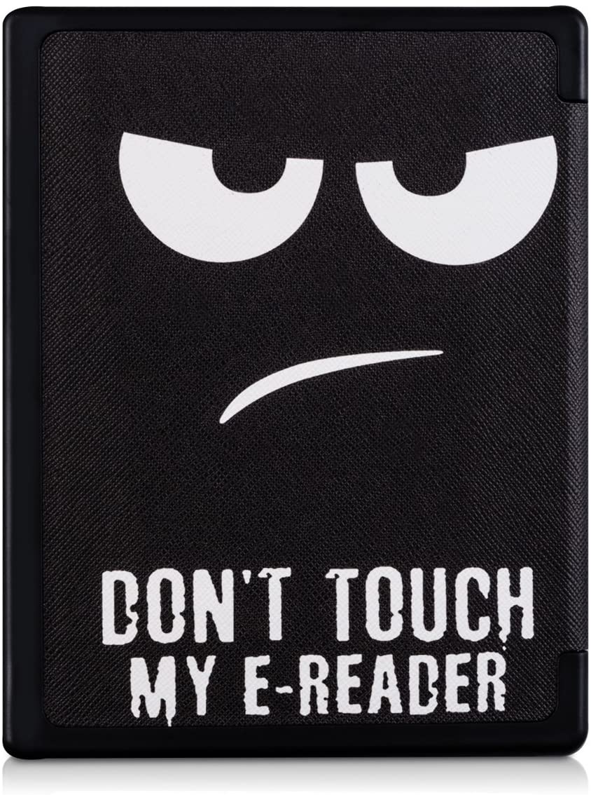 Durable and Resistant Printer Dust Cover kwmobile Cover Compatible with HP OfficeJet 3831 Dont touch my printer White//Black