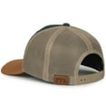 thumbnail image 6 of Outdoor Cap FFA-DNM FFA® Denim Trucker W/ Canvas Visor-Dark Blue/Khaki/Brown, 6 of 8