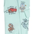 thumbnail image 4 of Disney Monsters Inc. Cars Toy Story Woody Buzz Lightyear Lightning McQueen 2 Pack Ribbed Sleep N' Plays 2-Way Zip Newborn to Infant, 4 of 5