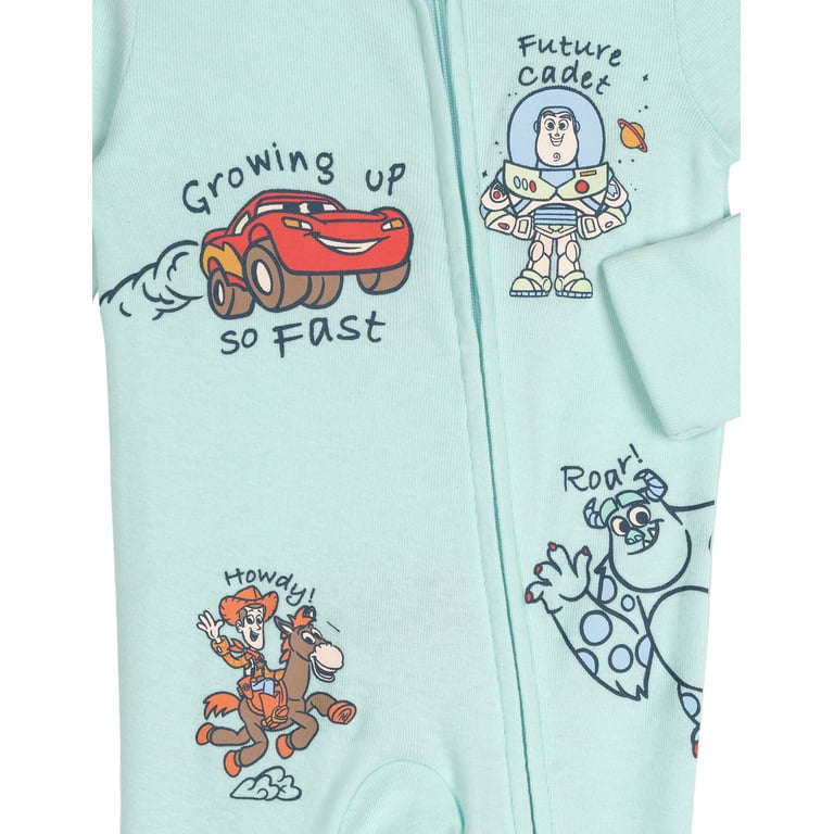 Disney Baby 2-Pack Sleep N' Play Footie Pajamas photo 4