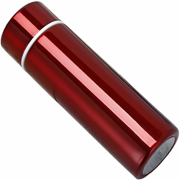 ACDANC Stainless Steel Water Bottle, 5 Oz Small Insulated Water Bottle, Cute Skinny Water Bottle, Portable Mini Slim Flask for Coffee Tea Drinks in the Office Outdoor, Red, 150ml