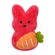 thumbnail image 1 of Easter Bunny Peep Plush Doll, Adorable Plush Bunny Pillow Soft and Cuddly Pink Rabbit Cushion for Kids and Adults, Gifts and toys That Everyone Need During Easter(Red), 1 of 5