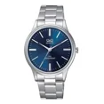 thumbnail image 1 of Reloj Q&q Caballero Azul C214j212 Color de la correa Plateado Color del bisel Plateado, 1 of 2