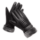 thumbnail image 1 of Guantes De Cuero Térmicos Impermeables Frio Para Moto Bici NEGRO TIPO PIEL, 1 of 5