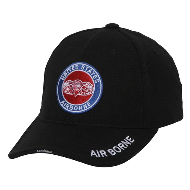 Sombrero Military Hats Gorra ajustable negro de los Estados Unidos