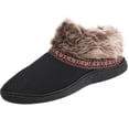 thumbnail image 2 of Isotoner Microsuede Rae Low Boot Slipper, 2 of 3