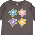 thumbnail image 4 of Inktastic Turtles Cute Turtle Lover Girls Long Sleeve Toddler T-Shirt, 4 of 5
