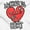 White, variant on Urban Streetwear Heart Broken is Hurt Toddler Boy Girl T Shirt Infant Toddler Brisco Brands 6M
