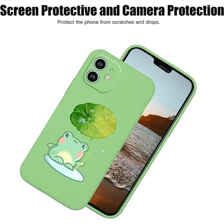For Cute Frog Iphone 11 Case Kawaii Hippie Collage Frogs Cottagecore Green Aesthetic Phone Cases With Fun Fashion Cool Design For Girls Boys Kids Soft Silicone Case For Iphone 11 Walmart Canada