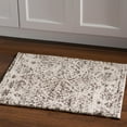 thumbnail image 2 of Linon Home Décor Antique Vintage Area Rug Collection, Ivory and Brown, 2' x 3', 2 of 5