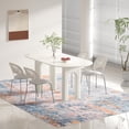thumbnail image 2 of Dwelke Washable Area Rugs Non-Slip Modern Abstract Soft for Living Room Entryway Bedroom,Gray 5x7ft, 2 of 7