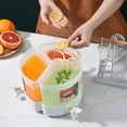 thumbnail image 2 of Dispensador de bebidas a prueba de , boca ancha, de , dispensador de bebidas, jarra de agua fría o caliente para refrigeradores, Sunnimix jarra de limonada del refrigerador, 2 of 7