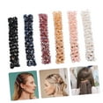 thumbnail image 3 of Elastic Hair Clips,6 Pack Sparkle Hair Barrettes,Decorative Spring Clips for Headdress, 3 of 9