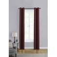 thumbnail image 5 of Mainstays Room Darkening Grommet Curtain Panel Pair, Set of 2, Brick, 30"W x 84"L, 5 of 6