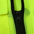 thumbnail image 4 of Ceisia Men's Reflective Safety Vest with Zipper Pockets Mesh Construction Workwear Sleeveless Protective Jacket Green Free Size Gifts, 4 of 7