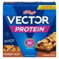thumbnail image 1 of Kellogg's Vector Protein bars, Mixed Nut Box of 4 Bars, 1 of 12
