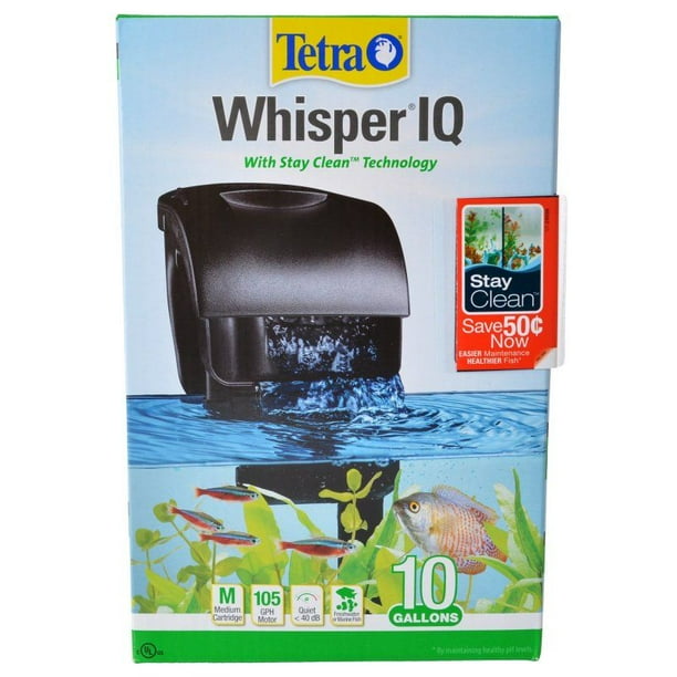 Tetra Whisper IQ Power Filter 10 Gallons