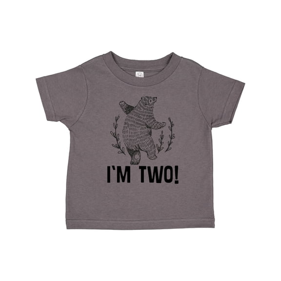 Inktastic 2nd Birthday Bear 2 Year Old Boy Boys or Girls Toddler T-Shirt