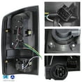 thumbnail image 5 of AKKON - For 2003-05 Dodge Ram + 2002 Ram 1500 Black Housing Dual DRL Projector LED Headlights + Tail Lamps, 5 of 7