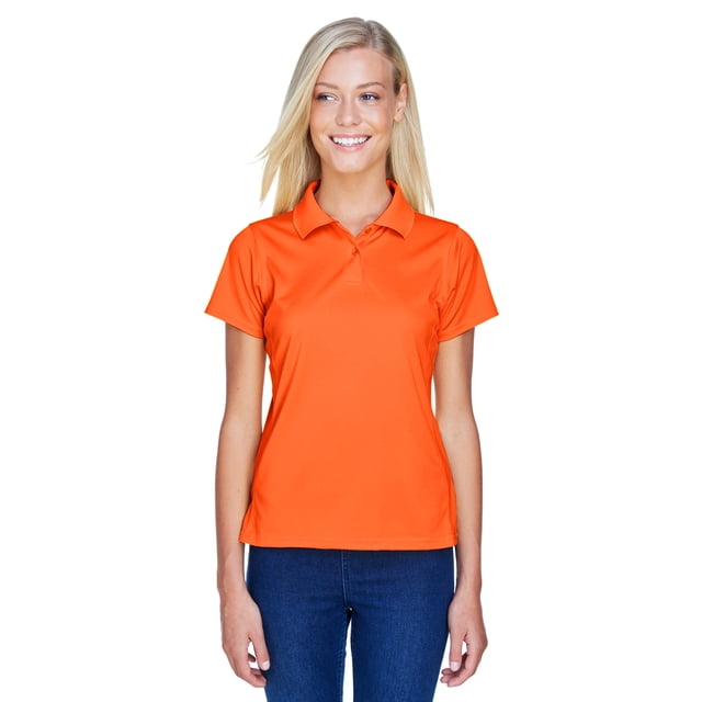 Damas de 4 oz. Polo Polytech TEAM NARANJA XL harriton M315W