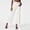 X-123White, variant on ZHOGXU Women's Jeans With Pocket Distressed Flared Wide Leg Solid Color Stretch Stylish Denim Pants Trousers For Casual Daily Wear,Black,L