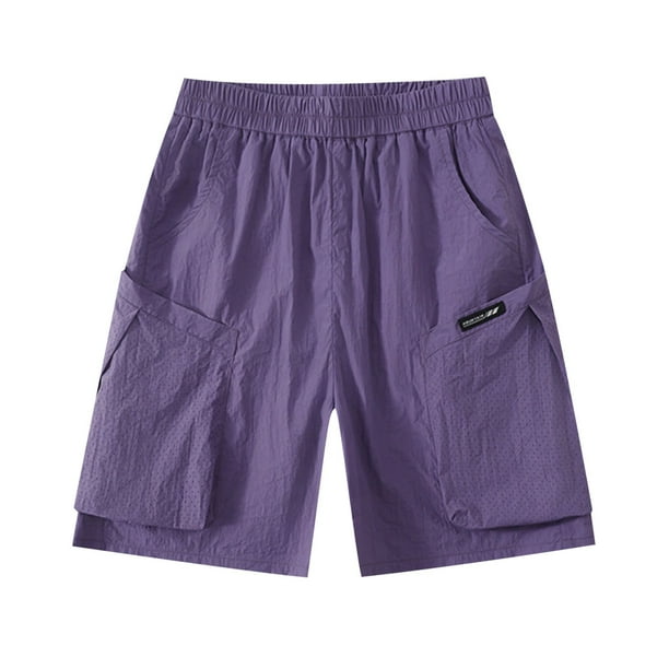 Odeerbi 5-18 Años Niños Niñas Verano Deportes Pantalones Cortos Bermudas de Secado Rápido Casual Transpirable Pantalones Cortos