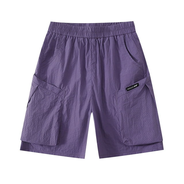 Odeerbi 5-18 Años Niños Niñas Verano Deportes Pantalones Cortos Bermudas de Secado Rápido Casual Transpirable Pantalones Cortos
