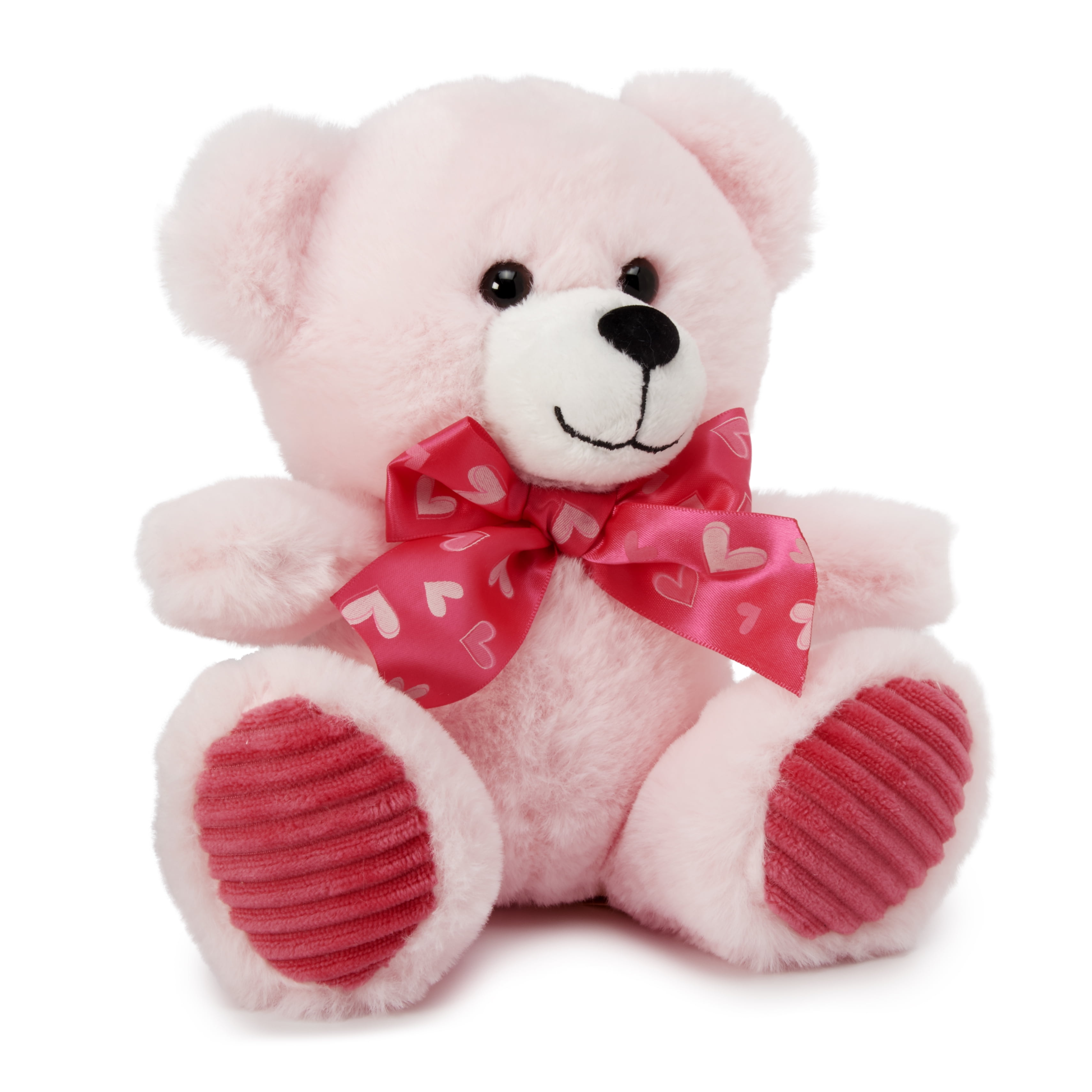 pink valentine teddy bear