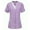 Purple, variant on SDJMa Women's Classic-Fit 100% Cotton Short-Sleeve T-Shirt Women's Tops Short Sleeve V-neck Tops Working Printing T-Shirt Blouse