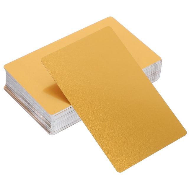 100pcs Blank Business Cards Engraved Business Cards Engraving Business Cards Blank Name Cards