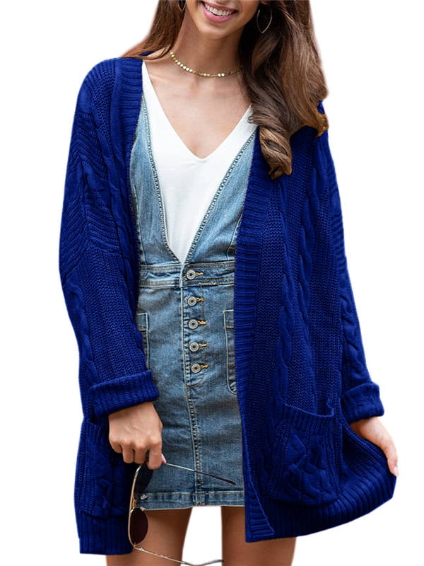 women's cotton cardigan sweaters with pockets