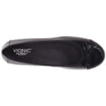 thumbnail image 3 of Vionic Women's Spark Minna Ballet Flat - Ladies Cap Toe Walking Flats with Concealed Orthotic Arch Support Black, 3 of 10