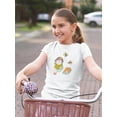 thumbnail image 2 of Girl Reads A Book T-Shirt Juniors -Image by Shutterstock,  x-Large, 2 of 4