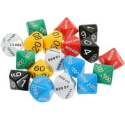 24pcs Gaming Dice With Numbers Place Value Dice Bar Dices Party Board Game Dices
