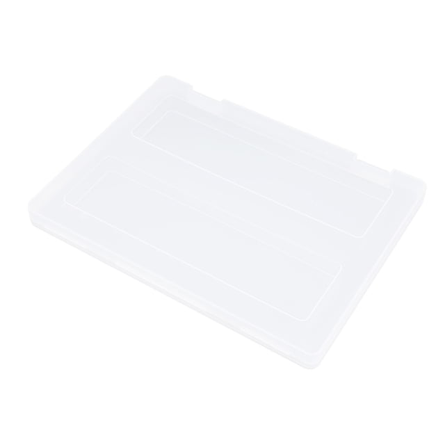 Caso De Almacenamiento De Documentos, Caja De Almacenamiento De Documentos Transparente Portátil Multifuncional Caja De Almacenamiento De Archivos De Plástico Transparente Con