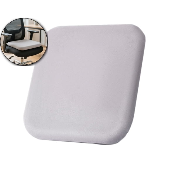 Memory Foam Chair Cushions, Detachable Washable Slow Recovery Sponge Chair Cushion with Non-Slip Bottom for Kitchen Dining Office Car, 13.8x13.8 Inch