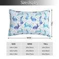 thumbnail image 2 of Kdxio Cotton Pillow Cases 16"x24" Pillowcases,Soft and Breathable Bedroom Pillow Cases-Rabbit2, 2 of 8