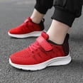 thumbnail image 2 of JUMEYU Girls Sneakers Kids Shoes, Boys Girls Sneakers Lightweight Athletic Walking/Running Tennis Shoes(Toddler/Little Kid/Big Kid) Size 1 (Red,Big Kids 1), 2 of 9