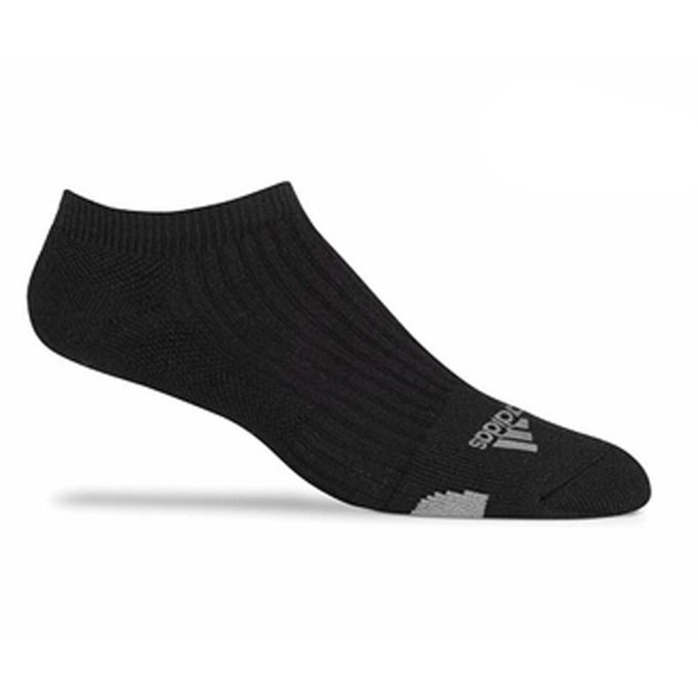 Adidas NEW Adidas Everyday Comfort Low Cut Golf Socks Black Mens Size