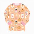 thumbnail image 5 of NOLDARES Kids Pajamas For Gils Sleepwear Toddler Clothes Halloween Funny Prints Outfit, 5 of 8