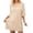 C99/Beige, variant on XIYON Dress For Women Sparkly Sequin Casual Dress For Short Sleeve Crew Neck Loose Fit Party Wear Elegant Tunic Top Daily Outfits Comfortable Club Night Outing Versatile Ladies Apparel Elegant