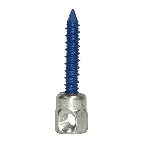 Sammys 8061957-25 Horizontal Anchor Super Screw with 3/8 in. Threaded Rod Fitting, Pack of 25, for for Concrete, 25 Piece